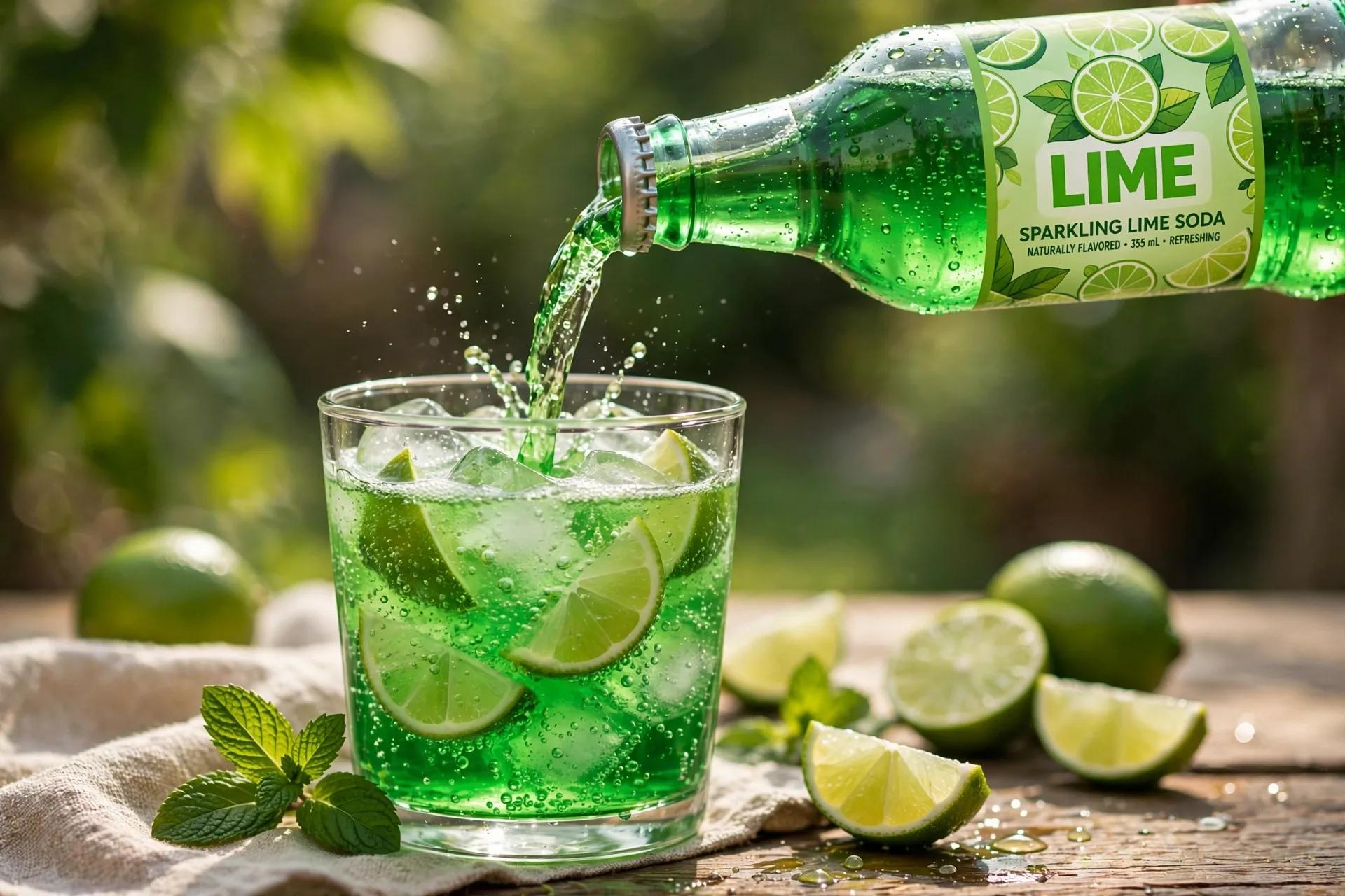 Greenlime soda