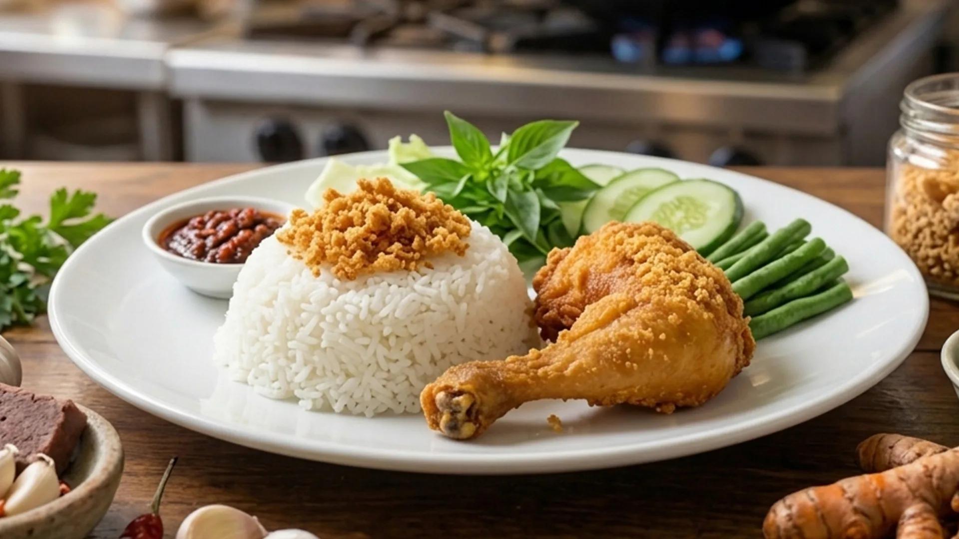 Nasi Ayam Goreng